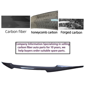 สปอยเลอร์หลังคาร์บอนไฟเบอร์ทรง M4 สำหรับรถยนต์ BMW ซีรีส์ 4 F32 คูเป้ ปี 2013-2019 - Product Image 4