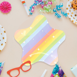 Wholesale Best Selling Star Shaped <b>Disposable</b> <b>Tableware</b> Plates Irregular Picnic and Party Paper Plates - Product Image 4