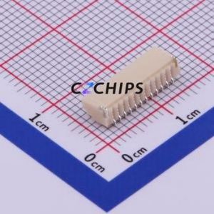 BM12B-SRSS-TB(LF)(SN) Wire-to-Board Pin Header SMD,P=1mm Connector 1x12P 1mm Vertical Mount SH - Product Image 2