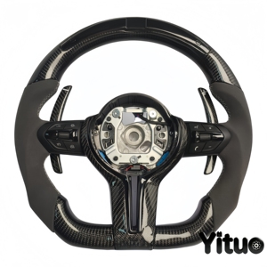 Volantes de Fibra de Carbono para <span class=keywords><strong>BMW</strong></span> F80 F82 F22 F23 F44 F45 F46 F30 F31 F36 F10 F11 F18 F01 E81 E84 E87 E88 E90 E70 E71 - Product Image 1