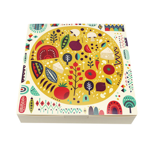 Custom Made Pizza Caixa 7/<span class=keywords><strong>8</strong></span>/9/10/12 Polegada Impressão a Cores Pizza Caixa de Papel Kraft Personalizado Caixa De Pizz Ondulado - Product Image 4