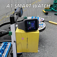 Montre connectée A1 2024, écran tactile complet, Kw88 Ht66 M16 Plus, système d'exploitation Android, certification IP68, gel de silice, meilleur écran TFT carré