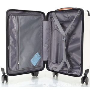 Front Open Lightweight Trolley Case <b>With</b> TSA <b>Lock</b> 360 Degree Spinner <b>Wheel</b> Unisex Travel Suitcase For Leisure - Product Image 3