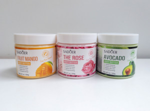 200g SADOER Wholesale Private Label Organic Rose Avocado <b>mango</b> Ightening Moisturizing <b>Body</b> <b>Butter</b> Cream - Product Image 3