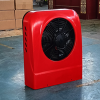 Aire Acondicionado Eléctrico de 12V 24V DC para Camiones, Sistema Split de Refrigeración para Cabina Dormitorio, Semirremolques, Autobuses y Vehículos de Construcción