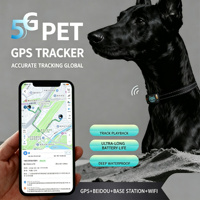 Traceur GPS Extérieur Étanche pour Animaux de Compagnie - Mini Dispositif Léger avec Clôture Électronique et Positionnement WiFi Anti-Perte Toutes Saisons