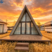 Kits de Plage, Bungalow Préfabriqué en Bois, Maison de Vacances en Bois