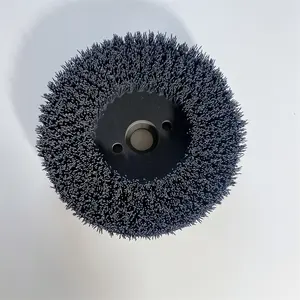 Manufacturer Abrasive Silicon Filament Disc Wheel Brush For Polishing And Grinding