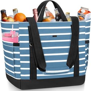 Outdoor for Campus Girl Thermal Food Solar Panel Large Soft Cooler <b>Bag</b> Insulated <b>Lunch</b> Box <b>Backpack</b> with Zippered Dispensing Lid - Product Image 1