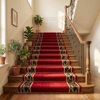 Custom Hand Tufted Carpet for Luxury Stair Runners Hotel Carpet