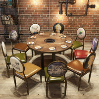 Vente directe d'usine Meubles de salon au design moderne Tables de salle à manger en bois Ensemble de table