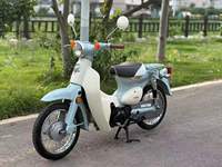Motocyclette rétro vintage Little Cub 50cc 4 temps EFI d'origine japonaise Honda1 avec porte-bagages arrière pour la ville