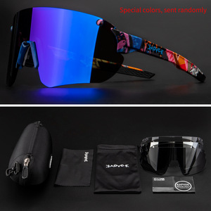 Gafas de Ciclismo KAPVOE Polarizadas Anti-UV con Montura Completa, Correa Ajustable, Multifuncionales para Uso en Exteriores - Product Image 4