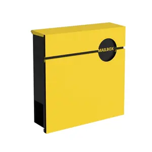 OEM Available High Quality Home Decorative & Office Business Parcel Box, Wall Mount Lockable Mailbox, Outdoor Metal Post Box