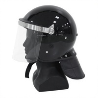 Vente directe d'usine, casque tactique anti-explosion en ABS avec visière de sécurité et équipement de protection de la tête
