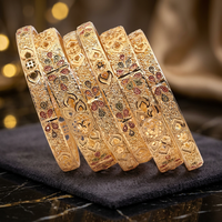 Vente en gros 14K 18K 24K or rempli formant des bracelets, Bracelets de mode, Bracelets traditionnels en or, Bracelets de luxe en laiton plaqué or.