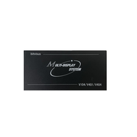 Contrôleur de mur vidéo avec entrée 4K60, sortie 1080P, 4 ports HDMI, commutation transparente pour grands écrans de bureau