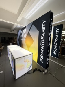 Tianlang tùy chỉnh in ấn <span class=keywords><strong>LED</strong></span> Backdrop <span class=keywords><strong>Frameless</strong></span> căng thẳng vải <span class=keywords><strong>LED</strong></span> hộp đèn căng thẳng vải Backdrop cho quảng cáo - Product Image 6