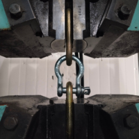 Manilles de chaîne à goupille ronde galvanisée G215 Spec fédéral RR-C-271D type IVB conforme pour l'exploitation minière de gréement de levage industriel