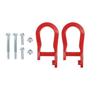 Crochet de remorquage en acier rouge 19,3 cm pour Chevrolet Silverado Sierra 1500 2007-2019 - Product Image 4