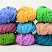 2cm 250g Chunky Chenille Fil pour Couverture et Oreiller