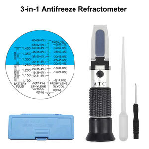 เครื่องวัดการหักเหของสารป้องกันการแข็งตัวแบบ3 in 1ในเครื่องทดสอบสารหล่อเย็นสารป้องกันการแข็งตัวของตะขาบ - Product Image 2