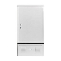 72F~576F SMC Centre de distribution de fibre optique SC/LC, Armoire de rue avec port IEC, Armoire de raccordement ODF 24 fibres
