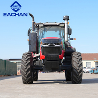 Prix pas cher 200 hp tracteurs rizière ferme diesel tracteurs électriques 4wd pneu tout-terrain foresterie ferme transport tracteur à roues