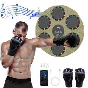 Machine de boxe musicale sans fil intelligente, équipement de frappe de boxe mural, machine d'entraînement de réaction pour la salle de sport et la maison - Product Image 4