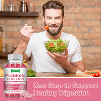 Usine En Gros Pectine Gummy Probiotic 10 Milliards Gummies Digestive + Iammune Supplément De Soutien D'origine Naturelle