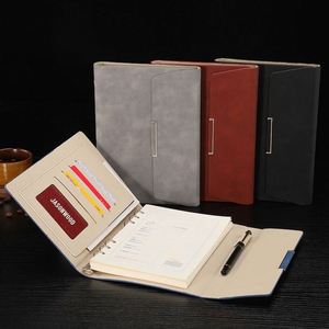 Mymoonpie Mini Leather Finish <b>A4</b> Stone Writing Paper Dot Grid Line Business Organizer/<b>Planner</b> - Product Image 3