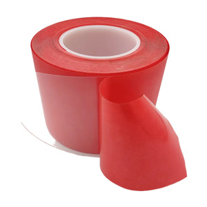 Ruban de masquage rouge haute température, épaisseur 0,2 mm, longueur 33 m, pour revêtement en poudre métallique et résistance à la soudure des circuits imprimés - Product Image 2