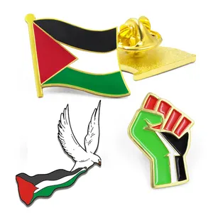 Venta al por mayor de muñequeras de silicona con logotipo grabado en relieve de goma personalizadas y baratas, pulseras palestinas a la venta - Product Image 1
