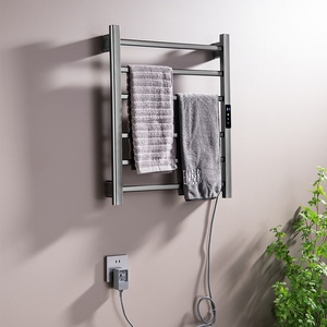 Sèche-serviettes électrique intelligent à affichage numérique, porte-serviettes de <span class=keywords><strong>bain</strong></span> à température constante, contrôle APP/WiFi, en acier inoxydable pour hôtel - Product Image 1