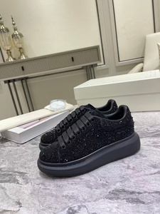 Chaussures de sport décontractées 2026 de haute qualité avec strass, talon épais et amorti, design tendance et luxueux, rehaussantes - Product Image 6