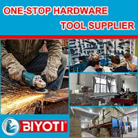 Meuleuse d'angle Biyoti BYT-AG2302 230 mm 2400 W, machine à polir et à couper le métal, outil professionnel robuste