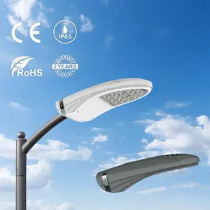 Sansi lampu jalan LED, tahan air IP66 20W 55W aluminium luar ruangan lampu jalan hemat energi pintar