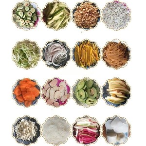 Nueva Máquina Cortadora Industrial <span class=keywords><strong>de</strong></span> Verduras para Rebanar, Granular y Cortar en Cubos Cebollas, Plátanos, Rábanos y Hacer Chips - Product Image 5