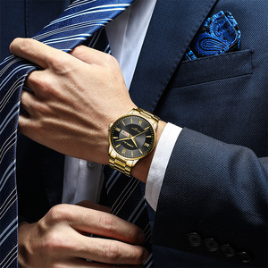 CRRJU 2175 <span class=keywords><strong>Montre</strong></span>-bracelet de sport de luxe pour <span class=keywords><strong>homme</strong></span>, <span class=keywords><strong>montre</strong></span> en acier doré à quartz étanche, <span class=keywords><strong>montre</strong></span> masculine, Relogio Masculino - Product Image 6