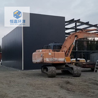 Panneaux de toiture et de mur en PU/PIR isolés sur mesure, panneaux sandwich pour hangar en Alaska
