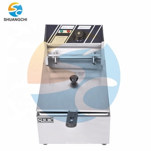 <span class=keywords><strong>Friteuse</strong></span> Électrique Professionnelle à Cuve Unique, <span class=keywords><strong>Grande</strong></span> <span class=keywords><strong>Capacité</strong></span> <span class=keywords><strong>6L</strong></span>, Modèle Comptoir, Vente en Gros - Product Image 3