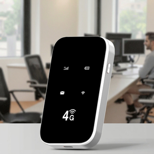 JIMI 3000mAh 4G Portable <strong>WiFi</strong> Hotspot <strong>Router</strong> with 300Mbps Firewall VPN &amp; <strong>WiFi</strong> Sharing - Product Image 1