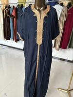 Jubbah arabe CCY, broderie, qamis homme, robe musulmane pour homme, thobe, robe marocaine, boubou pour homme, vêtements islamiques pour le ramadan
