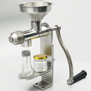 Extractor Manual <span class=keywords><strong>de</strong></span> <span class=keywords><strong>Prensa</strong></span> <span class=keywords><strong>de</strong></span> <span class=keywords><strong>Aceite</strong></span>, Máquina Pequeña <span class=keywords><strong>de</strong></span> Acero Inoxidable #304, Uso Doméstico - Product Image 1