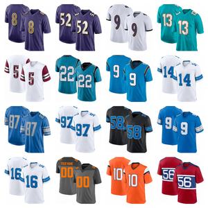 Jersey sepakbola Amerika kualitas terbaik 2025 32 tim bordir kaus olahraga Rugby bersirkulasi - Product Image 4