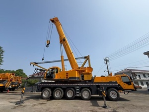 Camion grue hydraulique d'occasion de marque supérieure chinoise XCT 100 tonnes marque chinoise XCA QY à vendre à SHANGHAI - Product Image 6