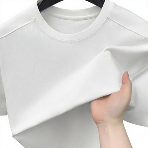 Nouveau T-shirt Homme Vintage Élégant et Polyvalent à Manches Courtes Col Rond Été Simple Respirant Couleur Unie Coupe Ajustée Coton Vierge - Product Image 4