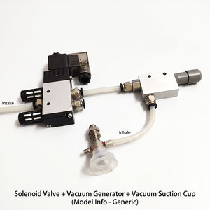 Generatore di Vuoto a Braccio Meccanico in Lega di Alluminio CV-10/15HSCK CV-10HS/15HS con Valvola di Aspirazione e Interruttore di Rilevamento - Product Image 6