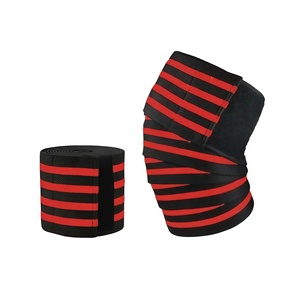 Genouillère de protection professionnelle réglable en néoprène résistant à l'usure avec fermeture auto-agrippante pour la musculation et le fitness - Unisexe - Product Image 1