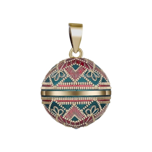 Collier pendentif en forme <span class=keywords><strong>de</strong></span> cloche d'ange plaqué argent en laiton, style tendance, pour <span class=keywords><strong>grossesse</strong></span> et maternité, cadeau <span class=keywords><strong>de</strong></span> bijoux, troisième modèle - Product Image 4